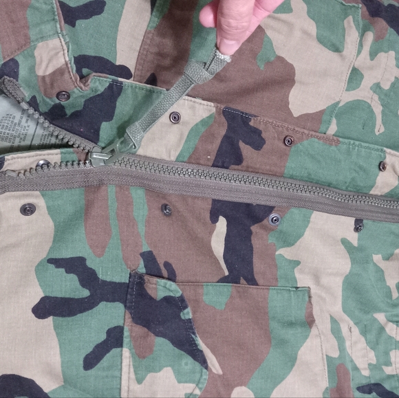 Military Cold Weather Field Coat Mens Medium/Short Camouflage Camo Jacket Army - Picture 12 of 14
